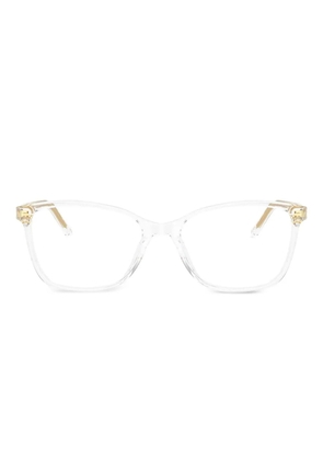 Dolce & Gabbana Eyewear rectangle-frame glasses - White