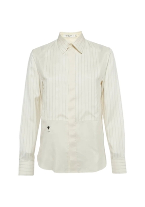 Christian Dior Pre-Owned striped shirt - Neutrals