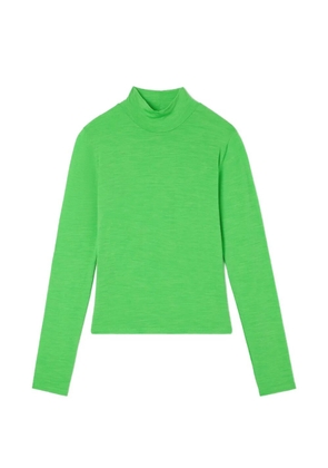 Sunnei high-neck long-sleeve T-shirt - Green