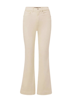 Veronica Beard Carson flare jeans - White