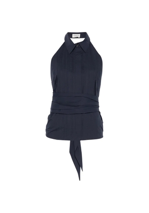 P.A.R.O.S.H. pleated top - Blue