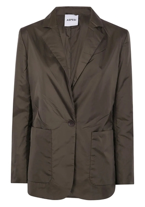 ASPESI peak lapels blazer - Green