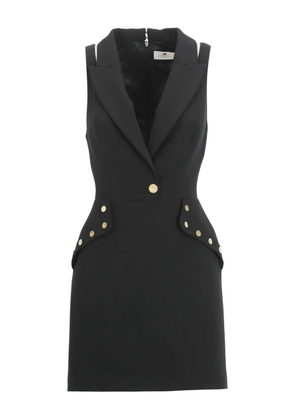 Elisabetta Franchi sleeveless mini dress - Black