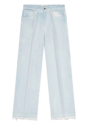 Laneus Gabardine baggy jeans - Blue