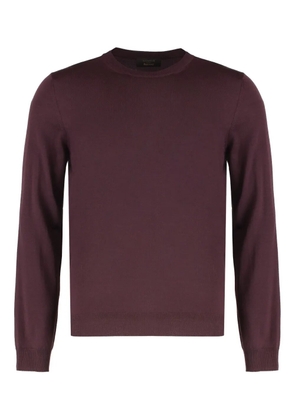 slowear round neck sweater - Purple