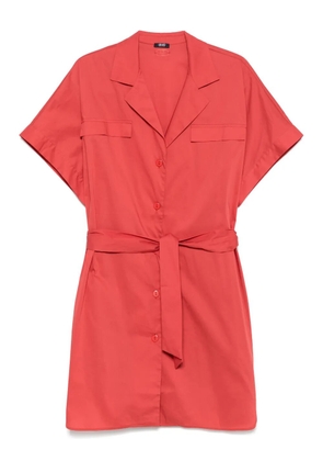 LIU JO shirt-style mini dress - Red