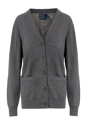 Polo Ralph Lauren button-front patch-pocket cardigan - Grey