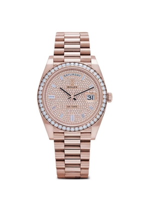 Rolex 2024 Day-Date diamond 40mm watch - Pink