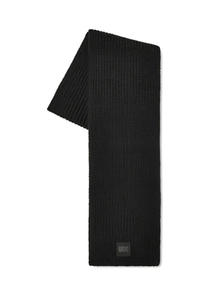 UGG ribbed knit scarf - Black
