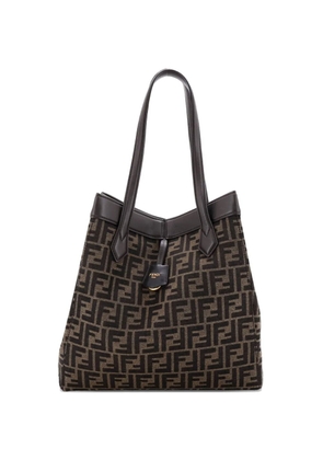 Fendi Pre-Owned Origami Zucca Canvas Large tote bag - Brown
