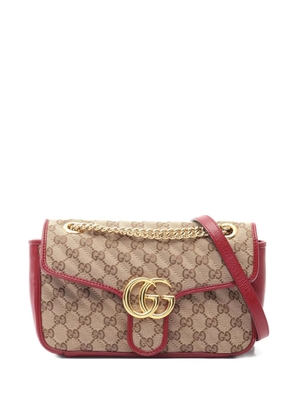 Gucci Pre-Owned 10s small GG Marmont shoulder bag - Neutrals
