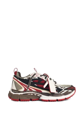 Off-White suede Arrow sneakers - Red