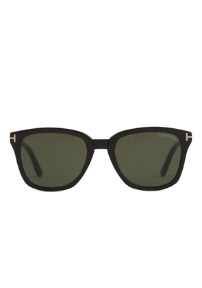 TOM FORD Eyewear rectangle-frame sunglasses - Black