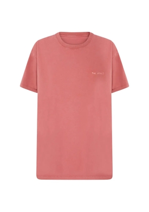 The Attico faded cotton T-shirt - Pink