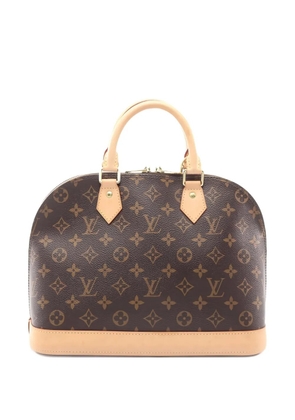 Louis Vuitton Pre-Owned 2017 Alma monogram tote bag - Brown