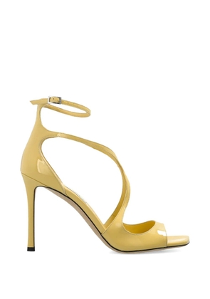 Jimmy Choo Azia cross-strap sandals - Yellow