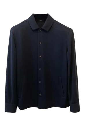 Loro Piana Whitney button-down patch-pocket shirt - Blue