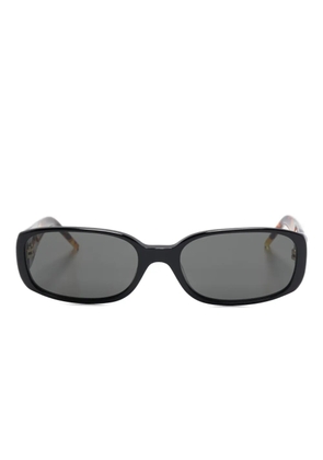 Casablanca oval-frame sunglasses - Black