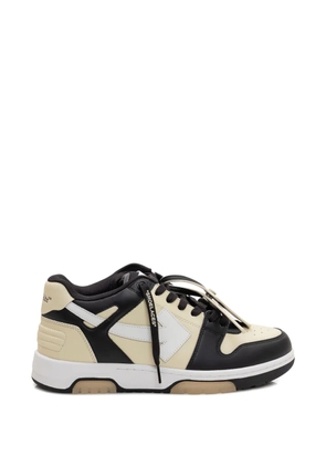 Off-White Out Of Office leather sneakers - Black