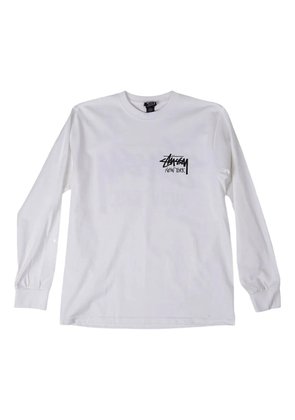 Stüssy new york long-sleeve T-shirt - White