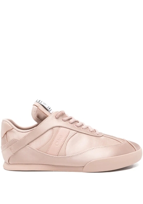 Chloé kick satin mid top trainers - Neutrals
