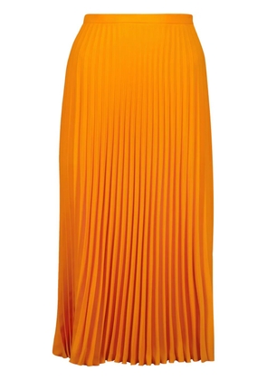 MM6 Maison Margiela pleated skirt - Orange