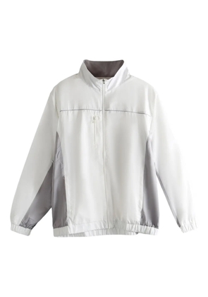 Malbon Golf contrasting-panel jacket - White
