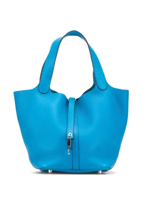 Hermès Pre-Owned 2016 Clemence Picotin Lock 18 handbag - Blue