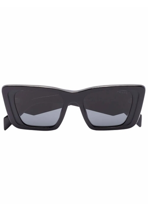 Prada Eyewear oversized rectangular-frame sunglasses - Black