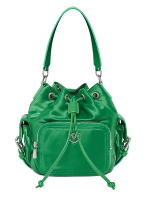 PINKO small drawstring bucket bag - Green