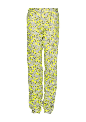 Jil Sander printed trousers - Green