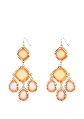 Susan Caplan Vintage 1990s drop earrings - Gold