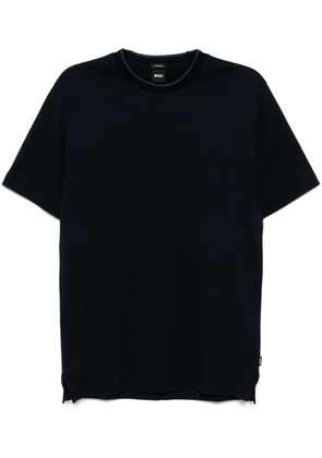 BOSS Mercerised t-shirt - Blue