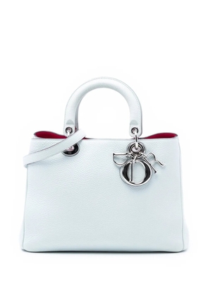 Christian Dior Pre-Owned 2015 Medium Leather Diorissimo satchel - Blue