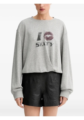 Miss Sixty graphic print sweatshirt - Grey