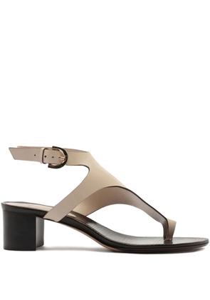 Alexandre Birman 45mm Eliah block-heel sandals - Neutrals