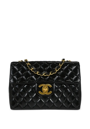 CHANEL Pre-Owned 1997 Jumbo Classic Flap quilted shoulder bag - Black