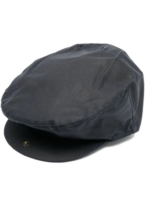 Barbour logo baker-boy cap - Blue