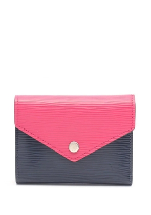 Louis Vuitton Pre-Owned 2016 Victorine Épi leather trifold wallet - Blue