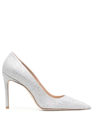 Stuart Weitzman metallic-effect pumps - Grey
