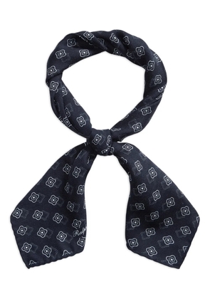 Ralph Lauren Purple Label printed foulard neckerchief - Blue