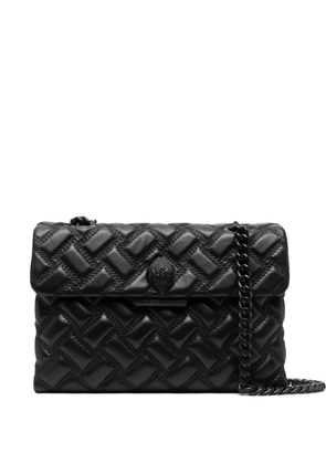 Kurt Geiger London quilted-leather shoulder bag - Black