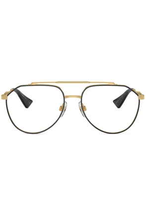 Dolce & Gabbana Eyewear pilot-frame glasses - Gold