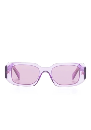 Prada Eyewear Symbole rectangle-frame sunglasses - Purple