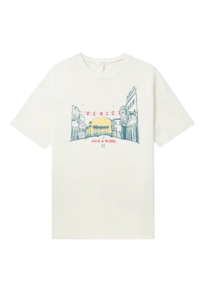 rag & bone graphic-print T-shirt - White