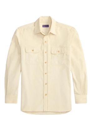 Ralph Lauren Purple Label corduroy long-sleeve shirt - Neutrals