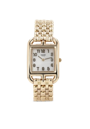 Hermès Pre-Owned 2010 Cape Cod 33mm watch - White