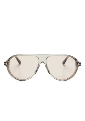 TOM FORD Eyewear navigator-frame sunglasses - Grey