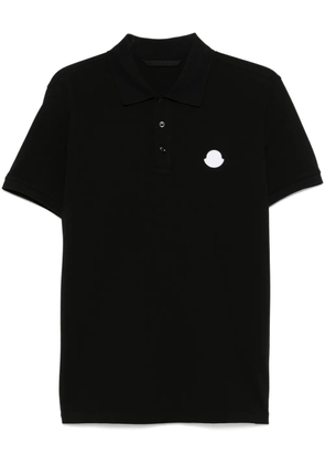 Moncler short-sleeve polo shirt - Black