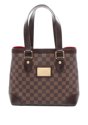 Louis Vuitton Pre-Owned 2007 PM Damier checked tote bag - Brown